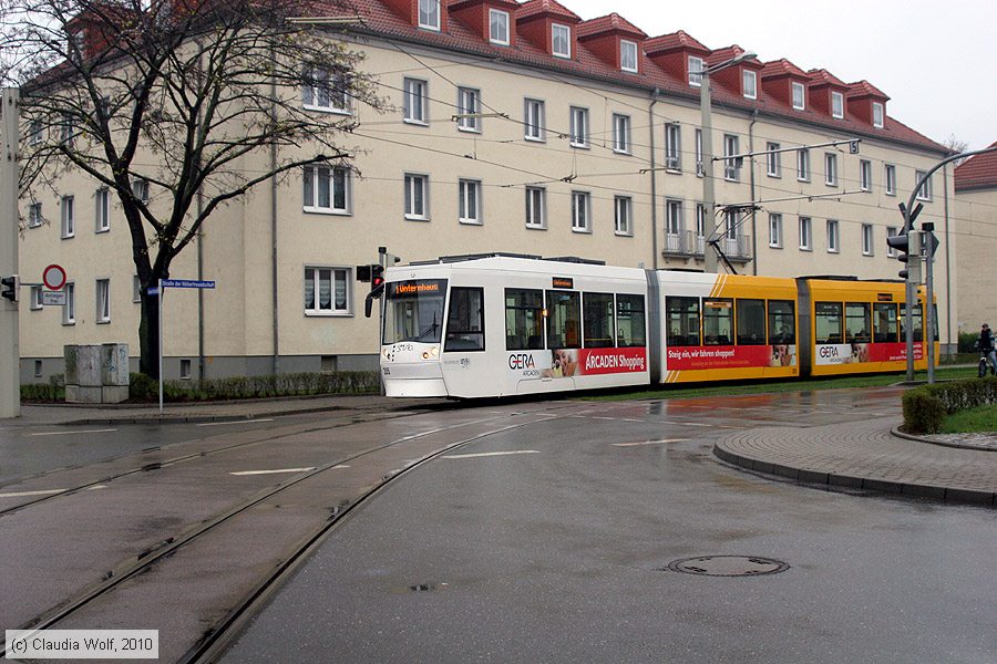 Straßenbahn Gera - 205
/ Bild: gera205_cw1004120022.jpg