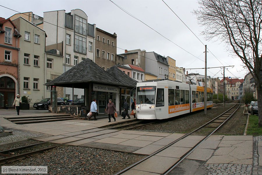 Straßenbahn Gera - 209
/ Bild: gera209_bk1004160046.jpg