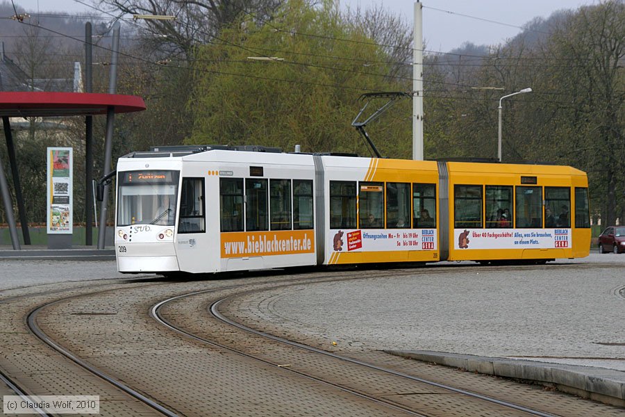 Straßenbahn Gera - 209
/ Bild: gera209_cw1004130011.jpg