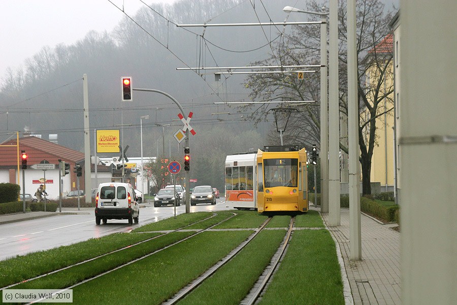 Straßenbahn Gera - 210
/ Bild: gera210_cw1004120033.jpg
