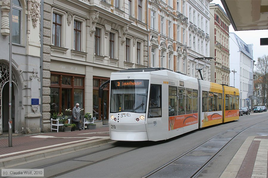 Straßenbahn Gera - 210
/ Bild: gera210_cw1004160041.jpg