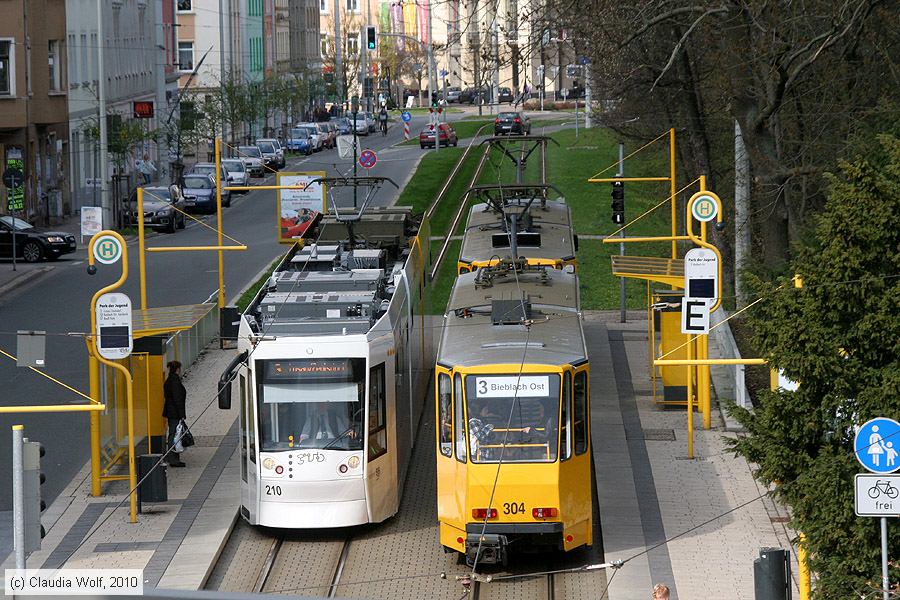 Straßenbahn Gera - 210
/ Bild: gera210_cw1004160147.jpg