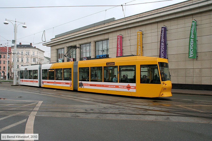 Straßenbahn Gera - 211
/ Bild: gera211_bk1004120146.jpg