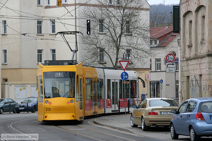 Straßenbahn Gera - 212
/ Bild: gera212_bk1004160010.jpg