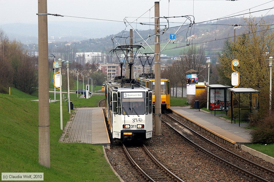 Straßenbahn Gera - 311
/ Bild: gera311_cw1004160078.jpg