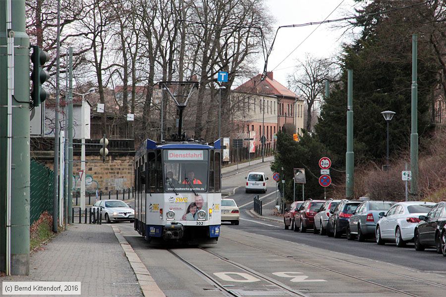 Straßenbahn Görlitz - 302
/ Bild: goerlitz302_bk1602240103.jpg