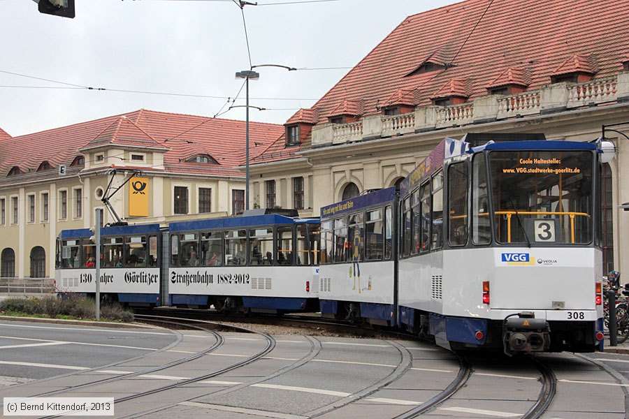 Straßenbahn Görlitz - 308
/ Bild: goerlitz308_bk1310150076.jpg