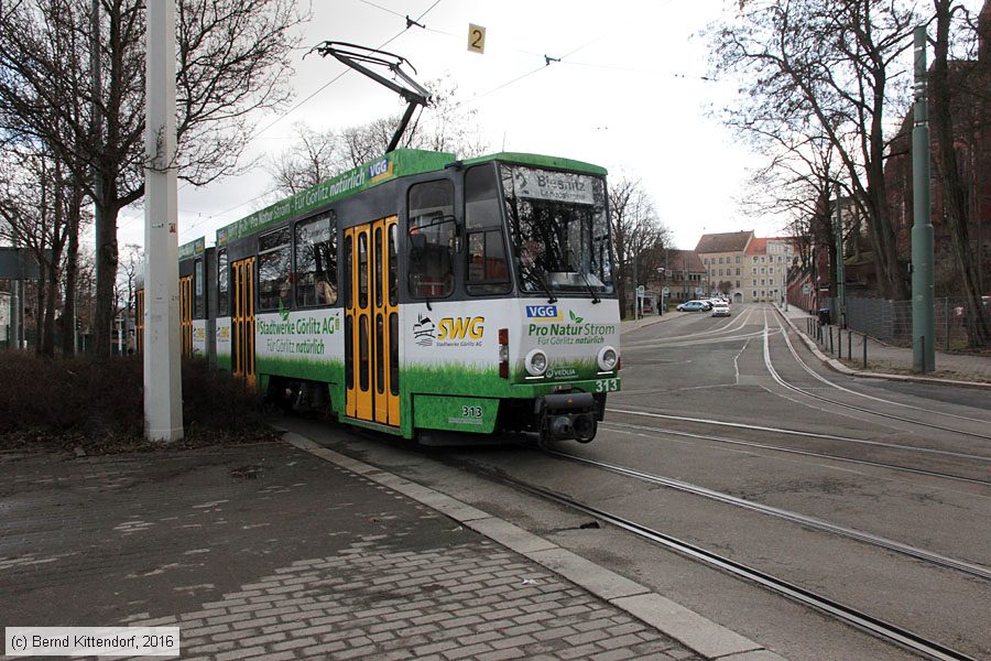 Straßenbahn Görlitz - 313
/ Bild: goerlitz313_bk1602240136.jpg