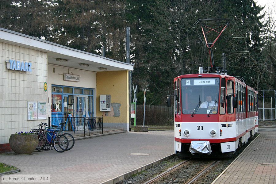 Straßenbahn Gotha - 310
/ Bild: gotha310_e0003160.jpg Straßenbahn Gotha - 310
/ Bild: gotha310_e0003160.jpg