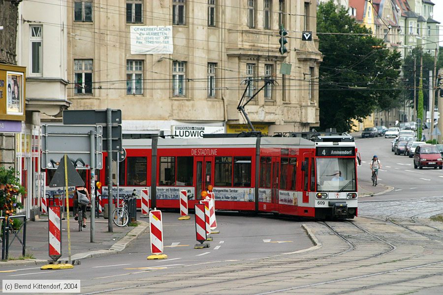 Straßenbahn Halle (Saale) - 609
/ Bild: halle609_e0006635.jpg