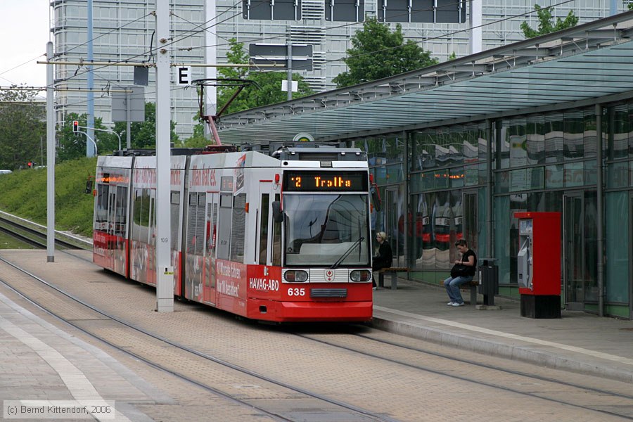 Straßenbahn Halle (Saale) - 635
/ Bild: halle635_bk0605140315.jpg
