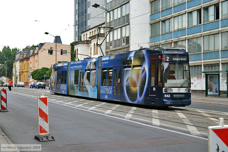 Stra&szlig;enbahn Halle (Saale) - 642
/ Bild: halle642_e0006617.jpg