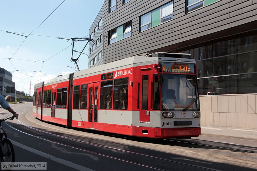 Stra&szlig;enbahn Halle (Saale) - 650
/ Bild: halle650_bk1408270257.jpg