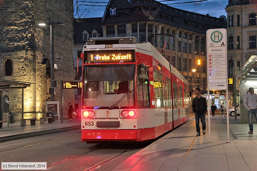 Straßenbahn Halle (Saale) - 653
/ Bild: halle653_bk1408260123.jpg