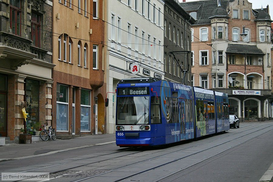 Straßenbahn Halle (Saale) - 655
/ Bild: halle655_e0006652.jpg