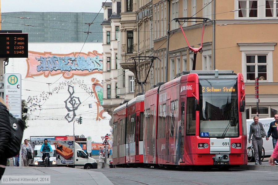 Straßenbahn Halle (Saale) - 691
/ Bild: halle691_bk1408250041.jpg