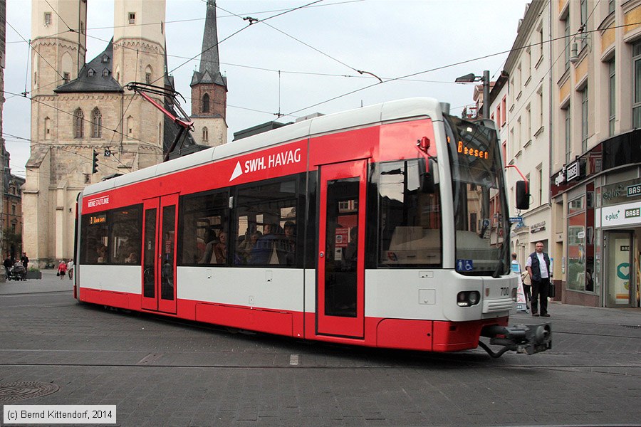 Straßenbahn Halle (Saale) - 700
/ Bild: halle700_bk1408250038.jpg