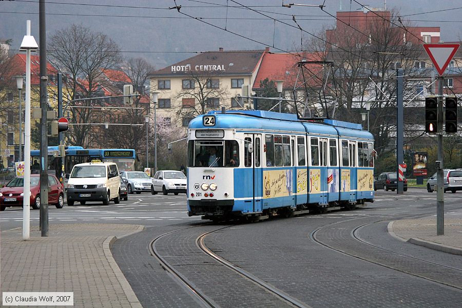 Straßenbahn Heidelberg - 201
/ Bild: hsb201_cw0703140101.jpg