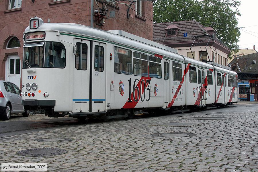 Straßenbahn Heidelberg - 202
/ Bild: hsb202_bk0906070187.jpg