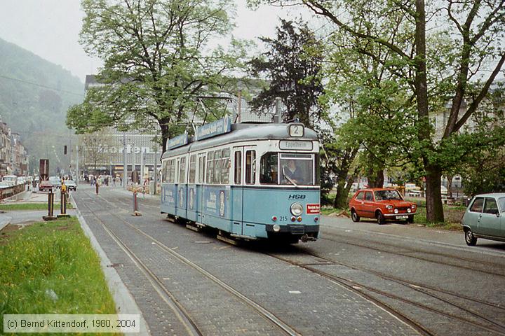 Straßenbahn Heidelberg - 215
/ Bild: hsb215_ds017122.jpg