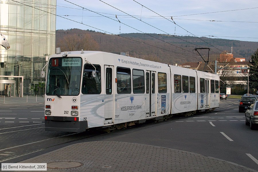 Straßenbahn Heidelberg - 252
/ Bild: hsb252_e0015382.jpg