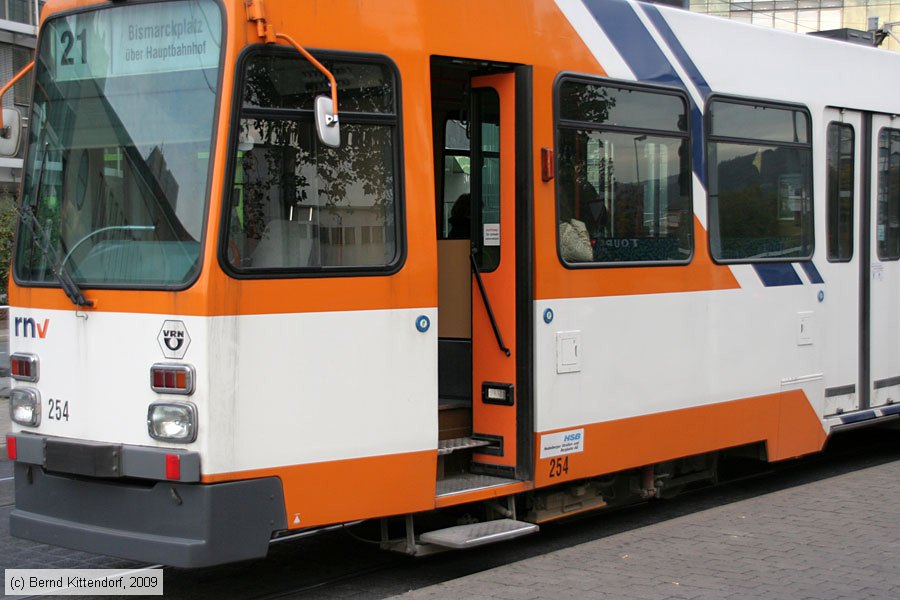 Straßenbahn Heidelberg - 254
/ Bild: hsb254_bk0910280071.jpg