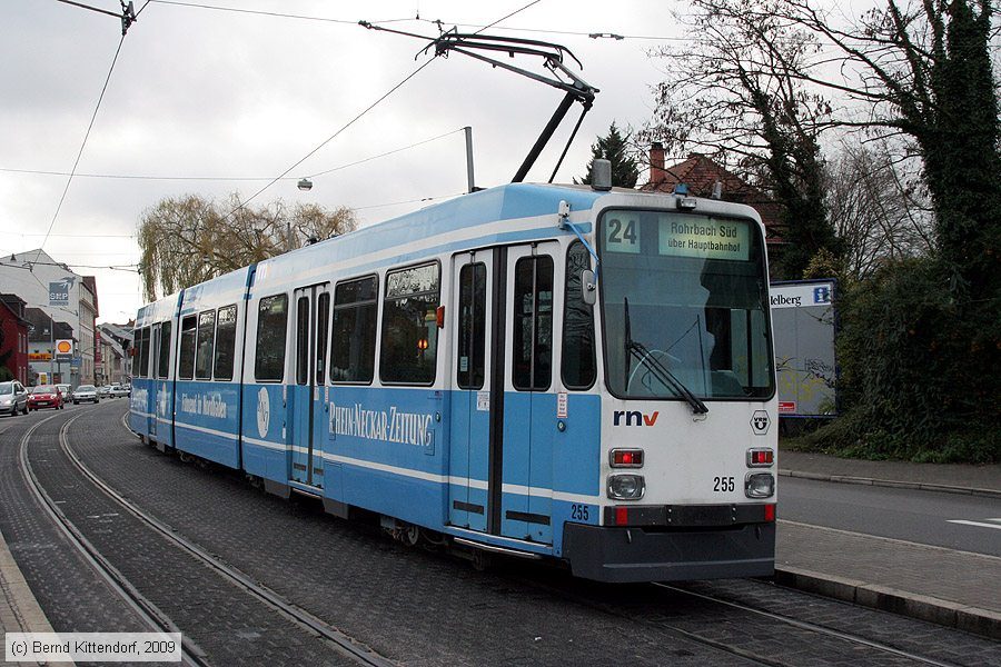 Straßenbahn Heidelberg - 255
/ Bild: hsb255_bk0912070073.jpg