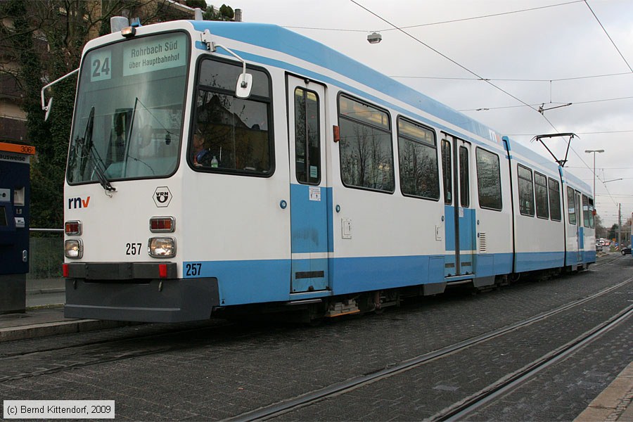 Straßenbahn Heidelberg - 257
/ Bild: hsb257_bk0912070055.jpg