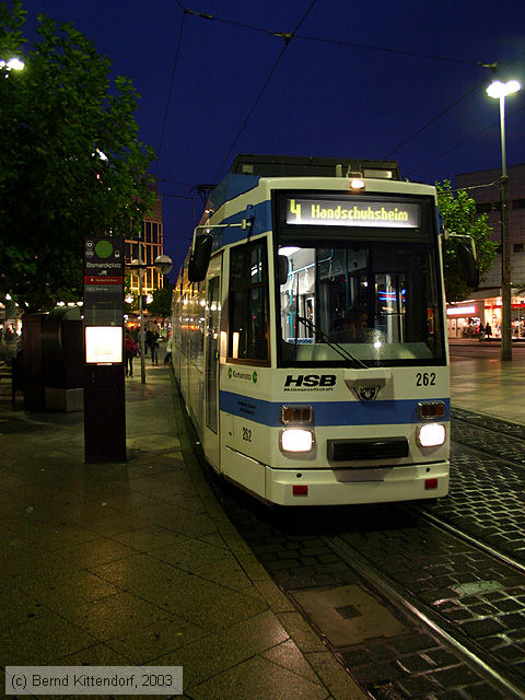 Straßenbahn Heidelberg - 262
/ Bild: hsb262_e0000076.jpg