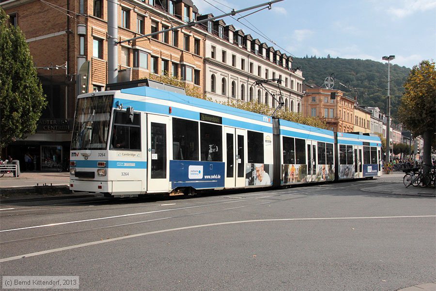 Straßenbahn Heidelberg - 3264
/ Bild: rnv3264_bk1309280037.jpg