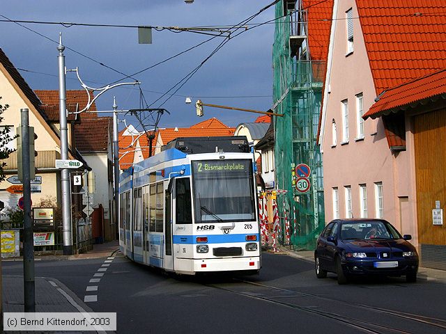 Straßenbahn Heidelberg - 265
/ Bild: hsb265_e0000380.jpg