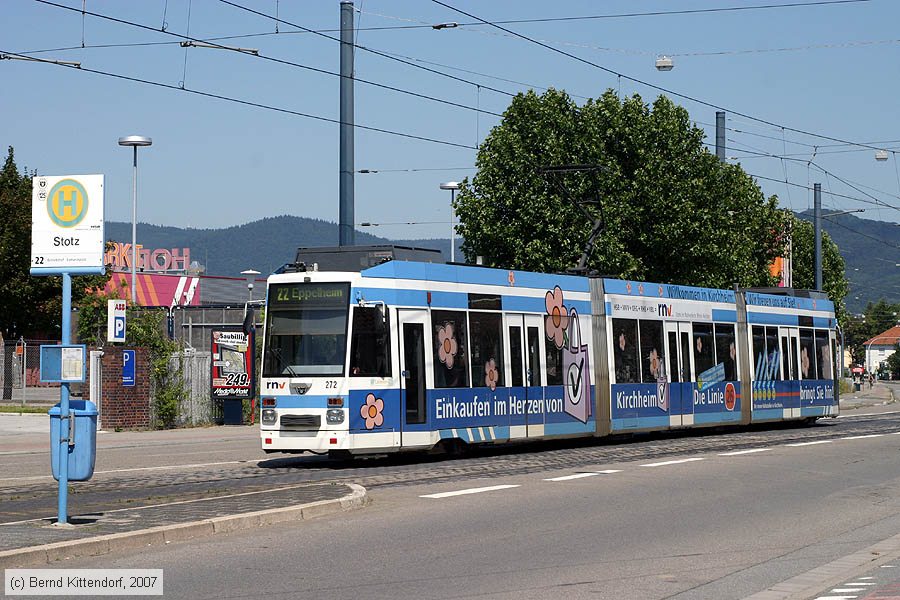 Straßenbahn Heidelberg - 272
/ Bild: hsb272_bk0707150242.jpg