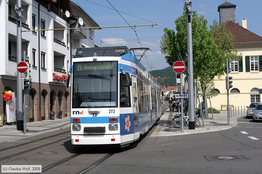 Straßenbahn Heidelberg - 272
/ Bild: hsb272_cw0904250090.jpg