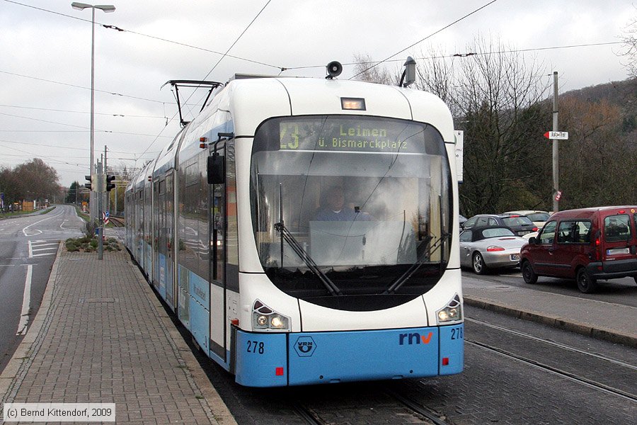 Straßenbahn Heidelberg - 278
/ Bild: hsb278_bk0912070051.jpg