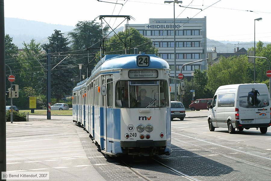 Straßenbahn Heidelberg - 294 (240)
/ Bild: hsb294240_bk0706080054.jpg