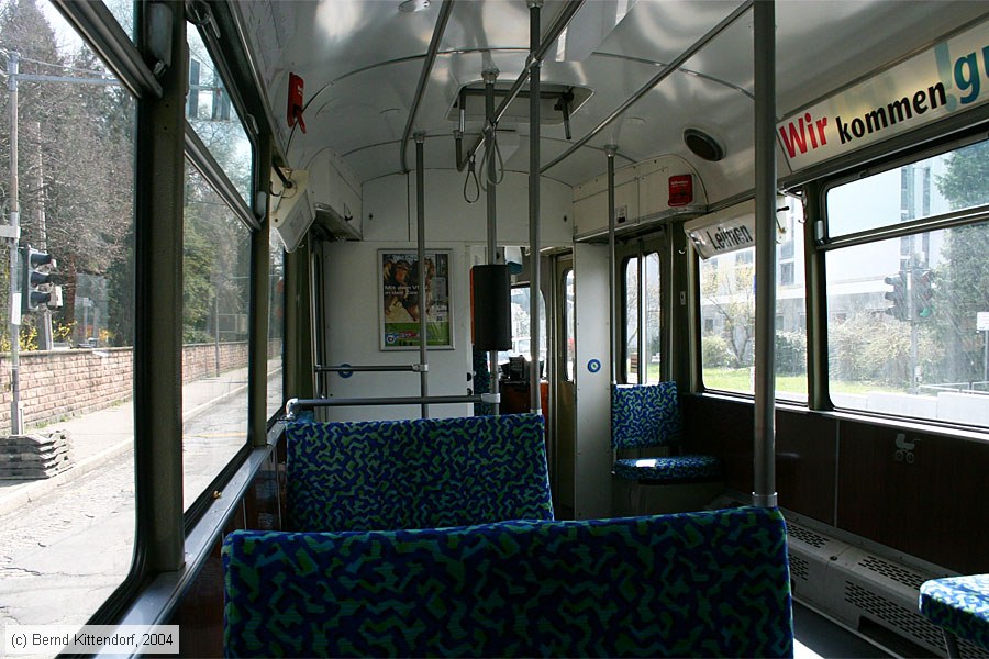 Straßenbahn Heidelberg - 294 (240) - Innenansicht 
/ Bild: hsb294240_e0002868.jpg