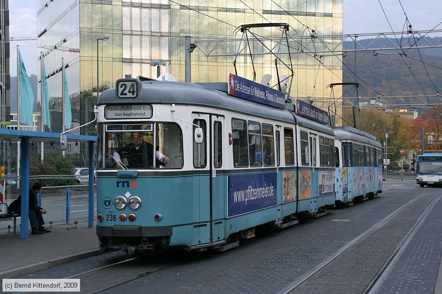 Straßenbahn Heidelberg - 297 (236)
/ Bild: hsb297236_bk0910280080.jpg