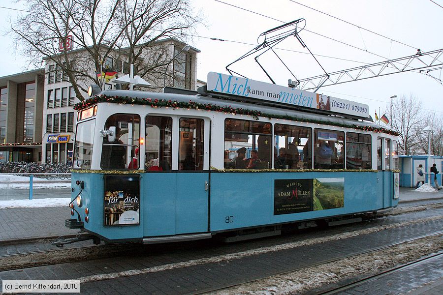 Straßenbahn Heidelberg - 80
/ Bild: hsb80_bk1012190045.jpg
