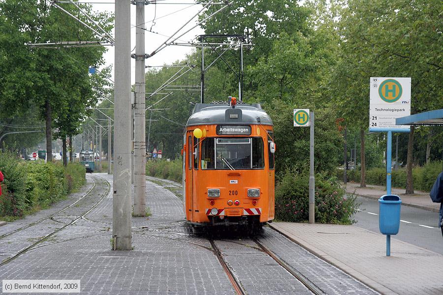 Stra&szlig;enbahn Heidelberg - 200
/ Bild: hsb200_bk0906070320.jpg