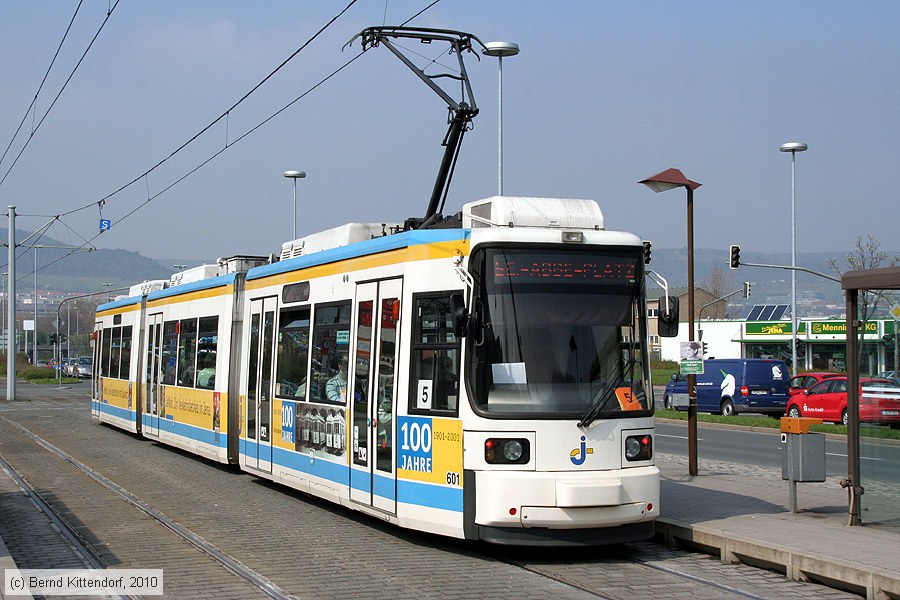 Straßenbahn Jena - 601
/ Bild: jena601_bk1004130076.jpg