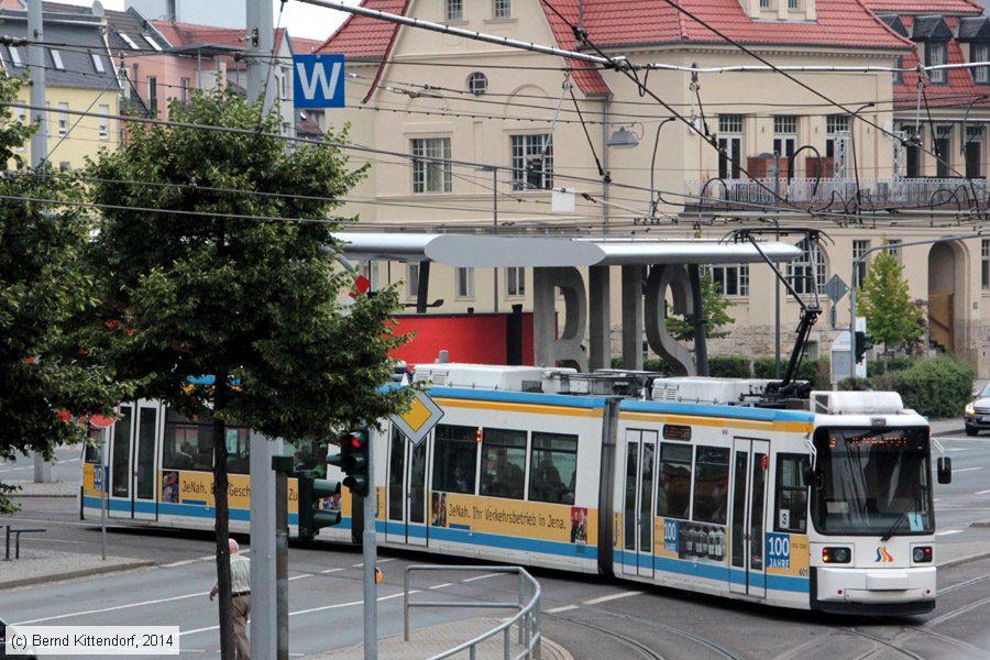 Straßenbahn Jena - 601
/ Bild: jena601_bk1407290038.jpg