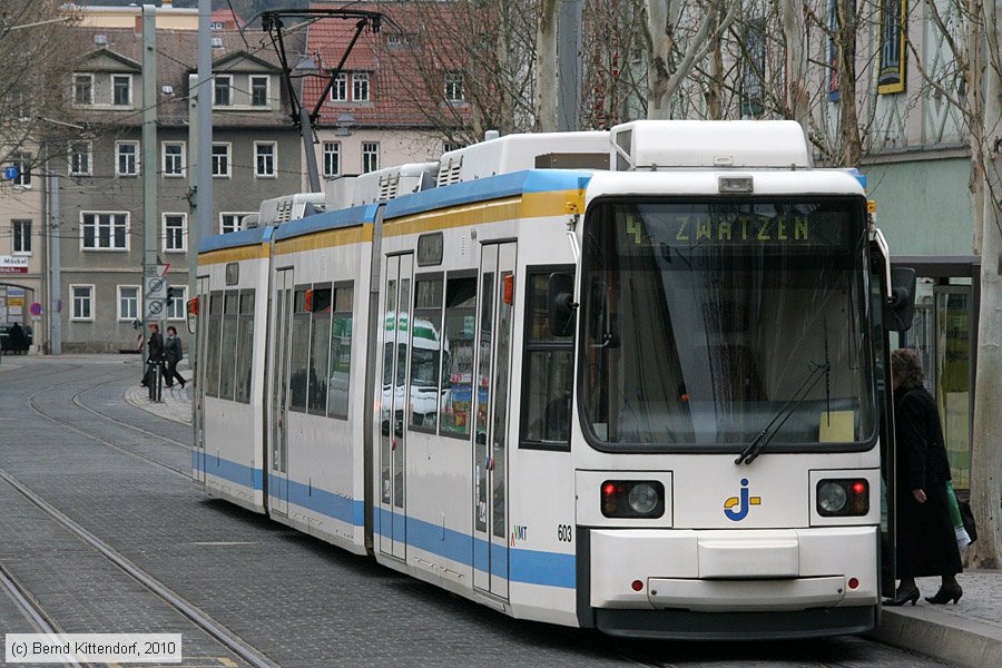 Straßenbahn Jena - 603
/ Bild: jena603_bk1004150086.jpg