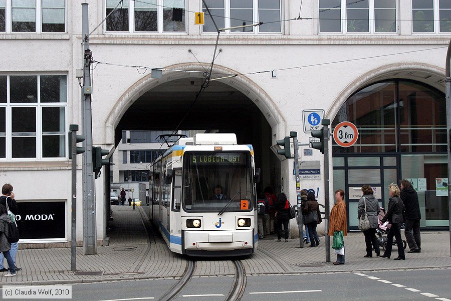 Straßenbahn Jena - 611
/ Bild: jena611_cw1004150021.jpg