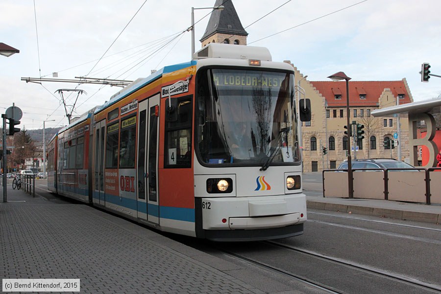 Straßenbahn Jena - 612
/ Bild: jena612_bk1511120033.jpg