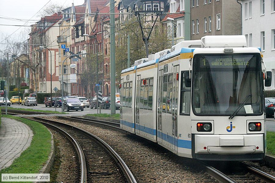 Straßenbahn Jena - 613
/ Bild: jena613_bk1004150092.jpg