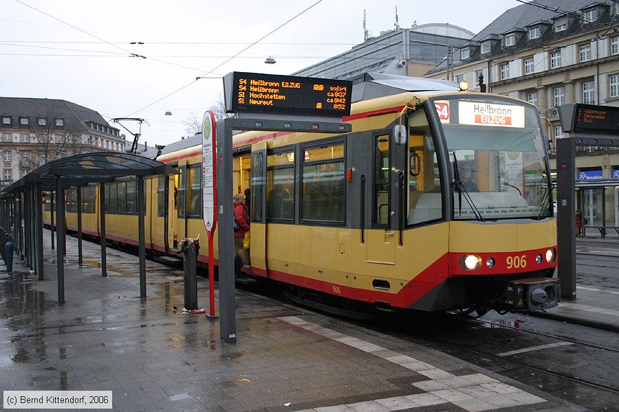 Stadtbahn Karlsruhe - 906
/ Bild: karlsruhe906_e0026289.jpg