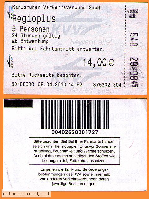 Karlsruhe - Fahrkarte
/ Bild: karlsruhe_fk20100629t.jpg