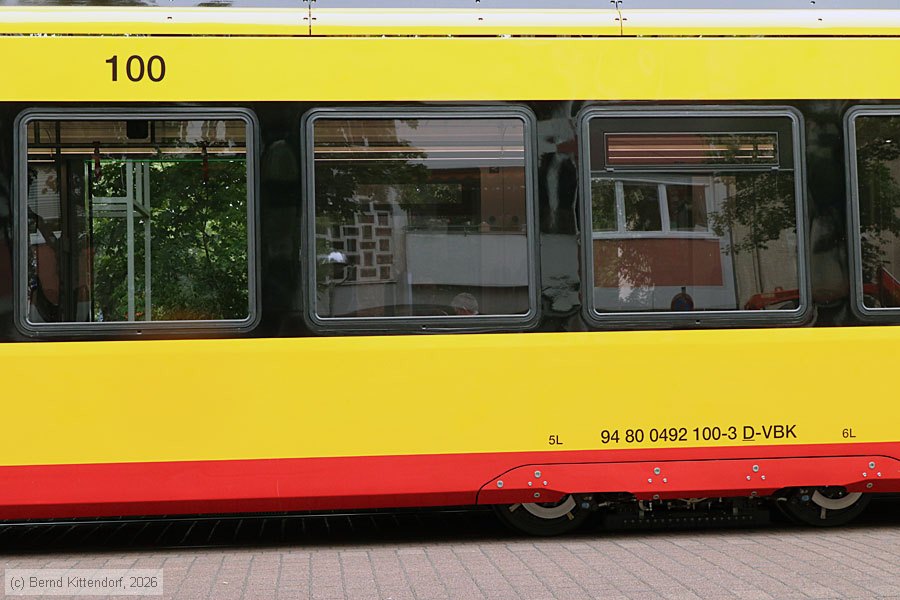Stra&szlig;enbahn Karlsruhe - 100
/ Bild: karlsruhe100_bk2606100057.jpg