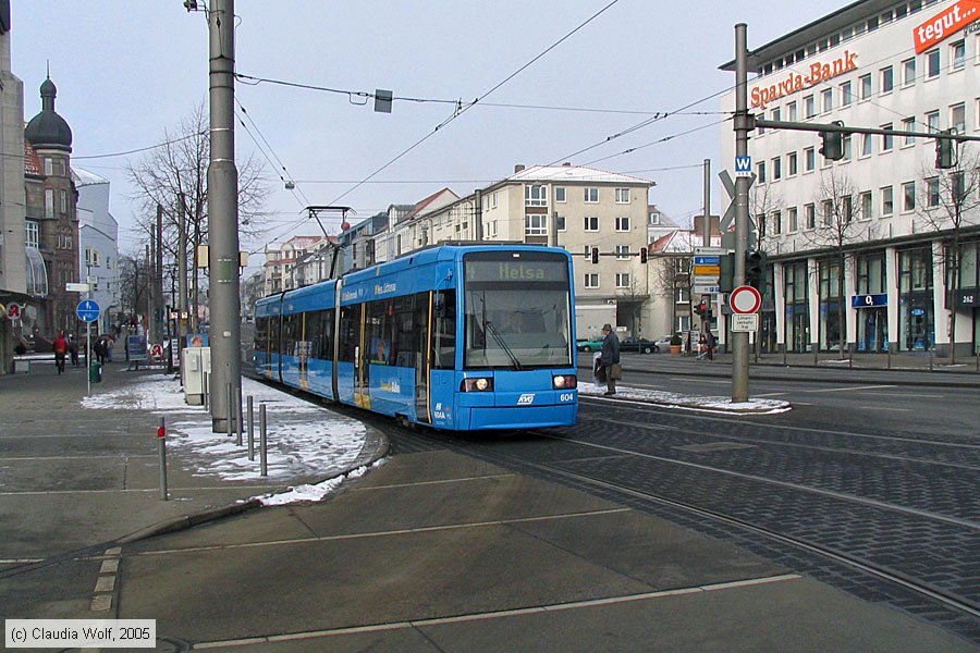 Straßenbahn Kassel - 604
/ Bild: kassel604_cw006673.jpg