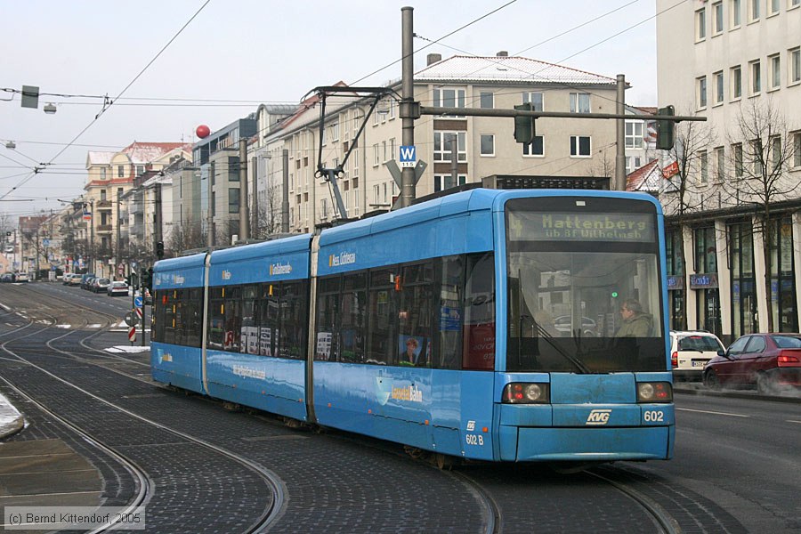 Straßenbahn Kassel - 602
/ Bild: kassel602_e0013018.jpg